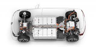batterie d’une voiture électrique 